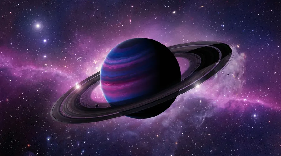Ringed Planet – desktop wallpaper from the Cosmic Dreams Wallpaper Pack