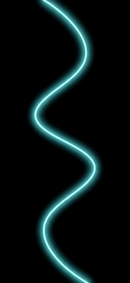 Neon Wave – phone wallpaper from the Dark Mode Essentials Pack
