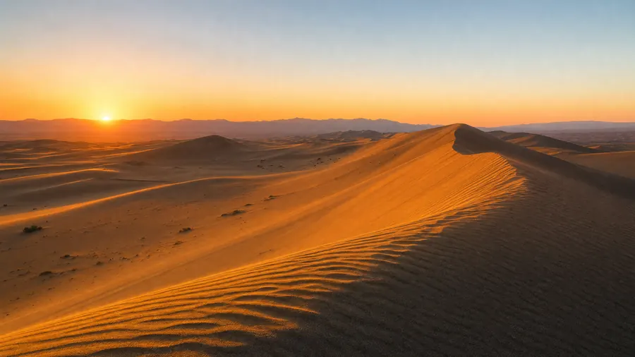 Golden Desert Dunes – desktop wallpaper from the Nature Escapes Wallpaper Pack