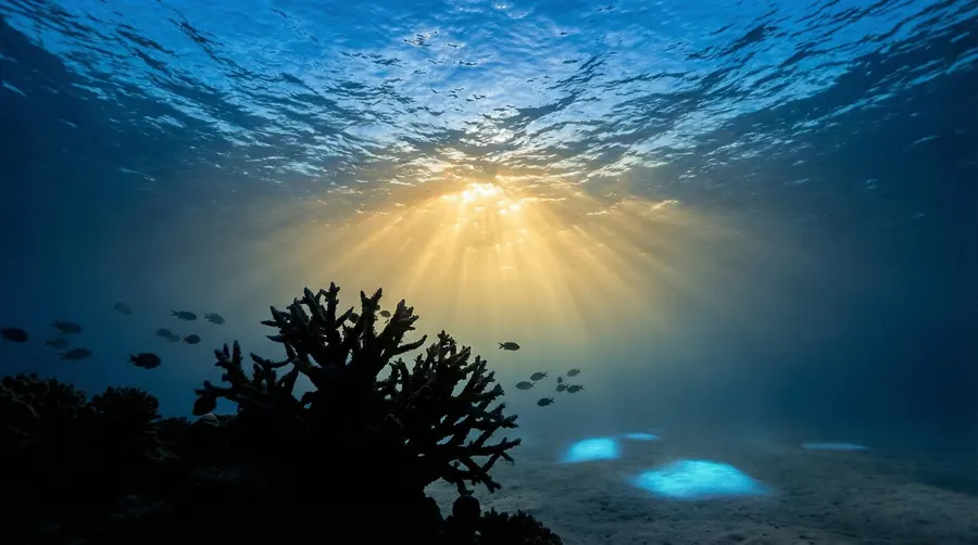 Underwater Serenity – desktop wallpaper from the Nature Escapes Wallpaper Pack