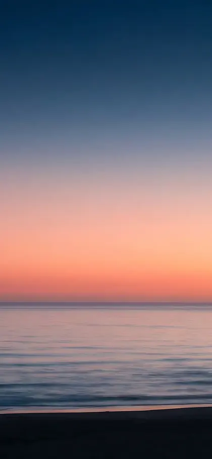 Ocean Dusk Waves – phone wallpaper from the Serenity Wallpaper Pack
